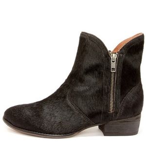 Seychelles lucky penny calf hair boot